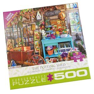 Eurographics Jason Taylor The Potting Shed Jigsaw Puzzle 500 Pieces